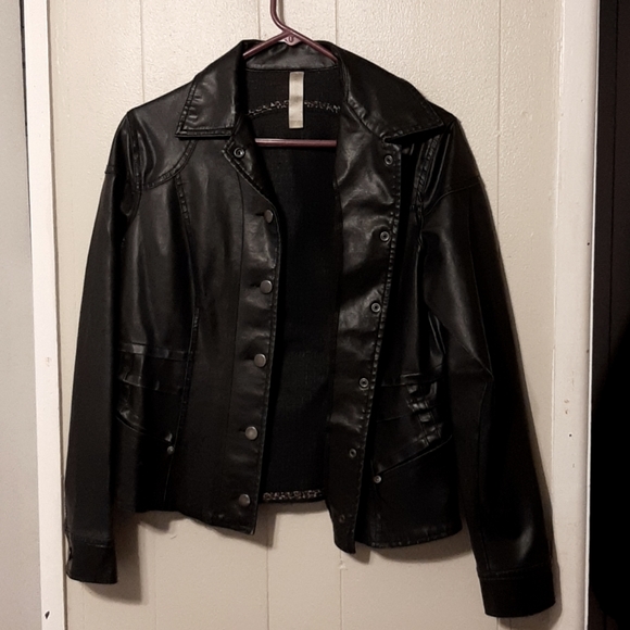 No Boundaries Jackets & Blazers - Pleather Jacket